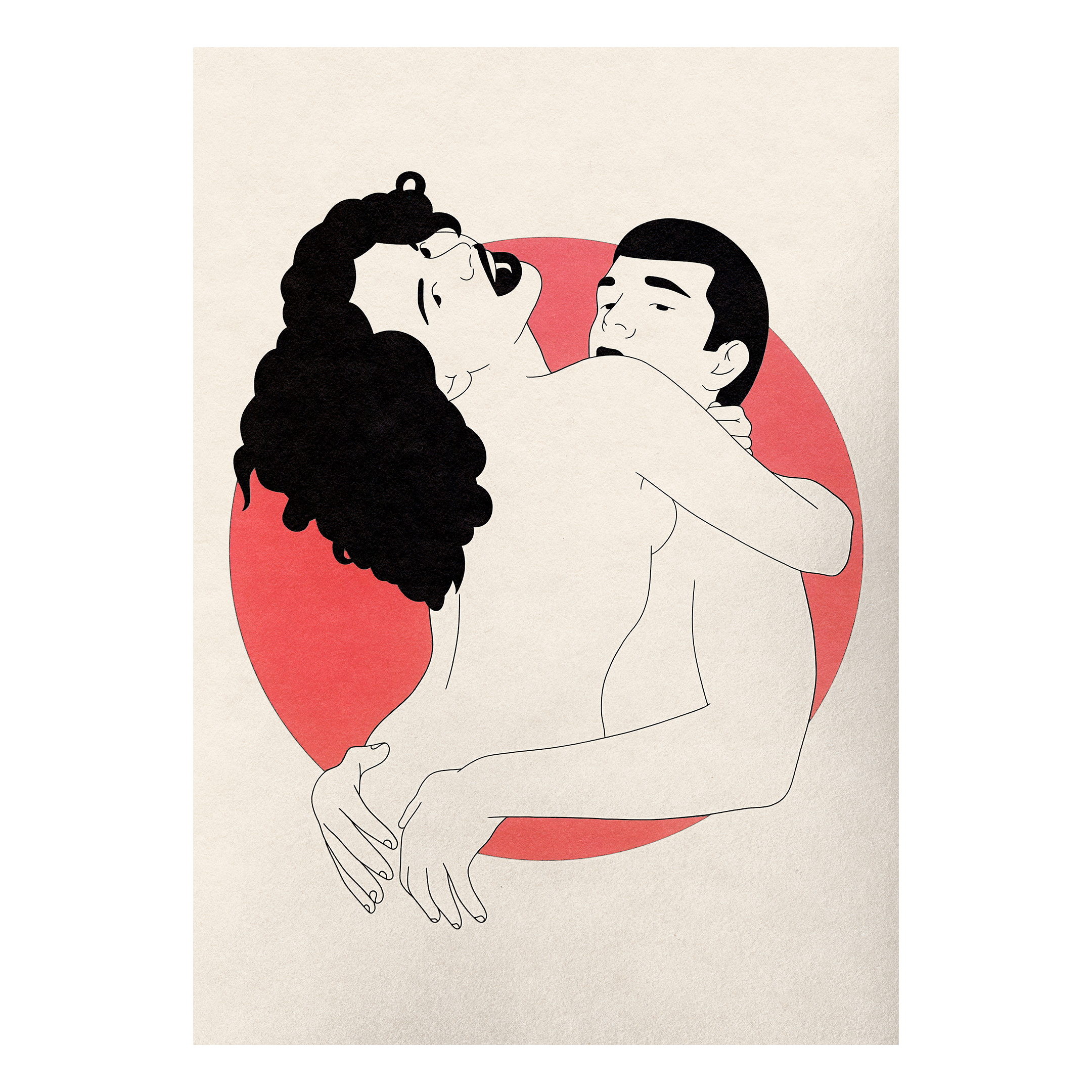CIRCLE COUPLE 🖼️ PRINT